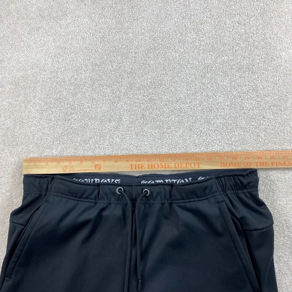 NWT Ariat Compton Cowboys Joggers Mens XL Black Cold Series Fleece Sweatpants